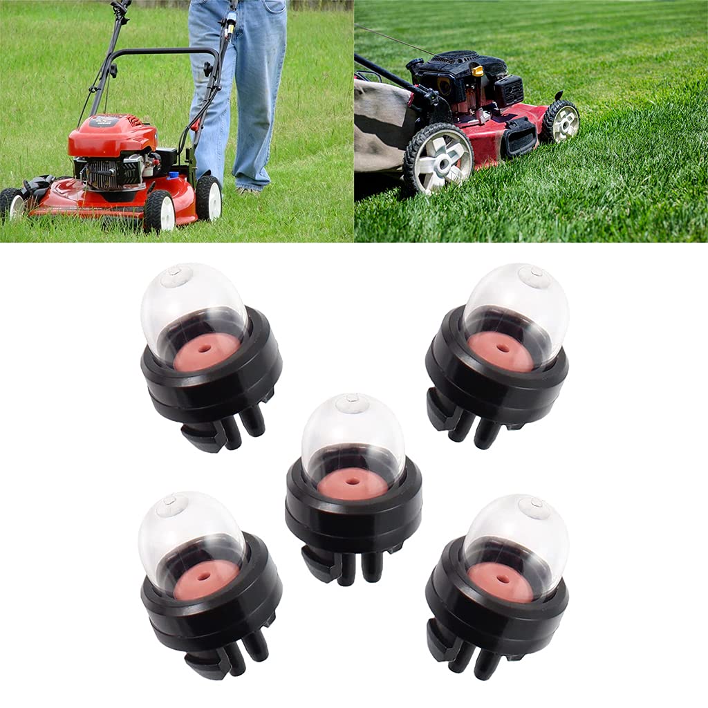 BaoFufc 5pcs Snap In Primer Bulb 188-512 Replacement For Roybi Homelite Trimmer Blower Brush Cutter Fits Zama Snap In Primer Bulb