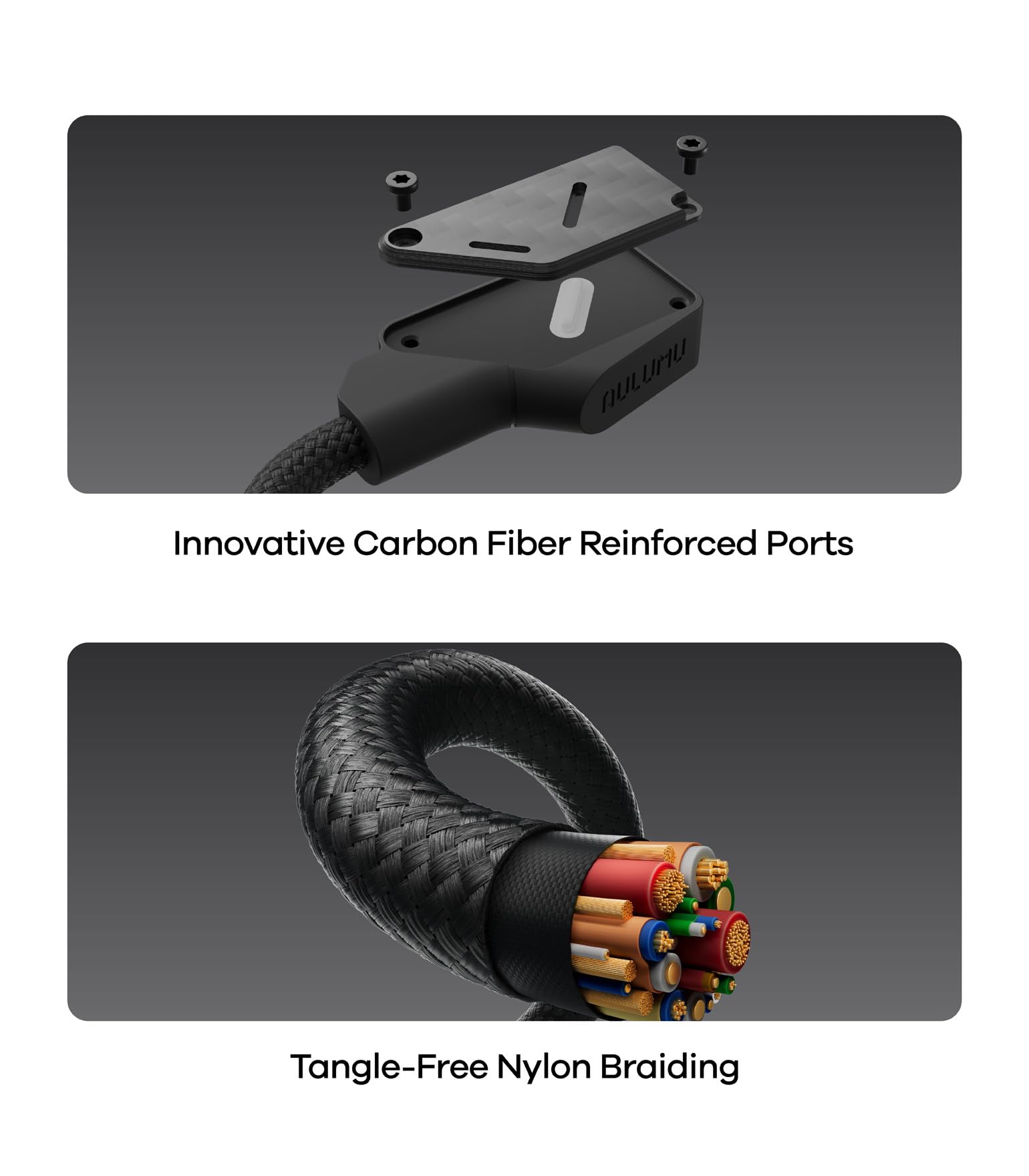 Aulumu M07 240W USB-C to USB-C カーボンファイバp Amazon.com: Aulumu M07 240W USB-C to USB-C Carbon Fiber Cable