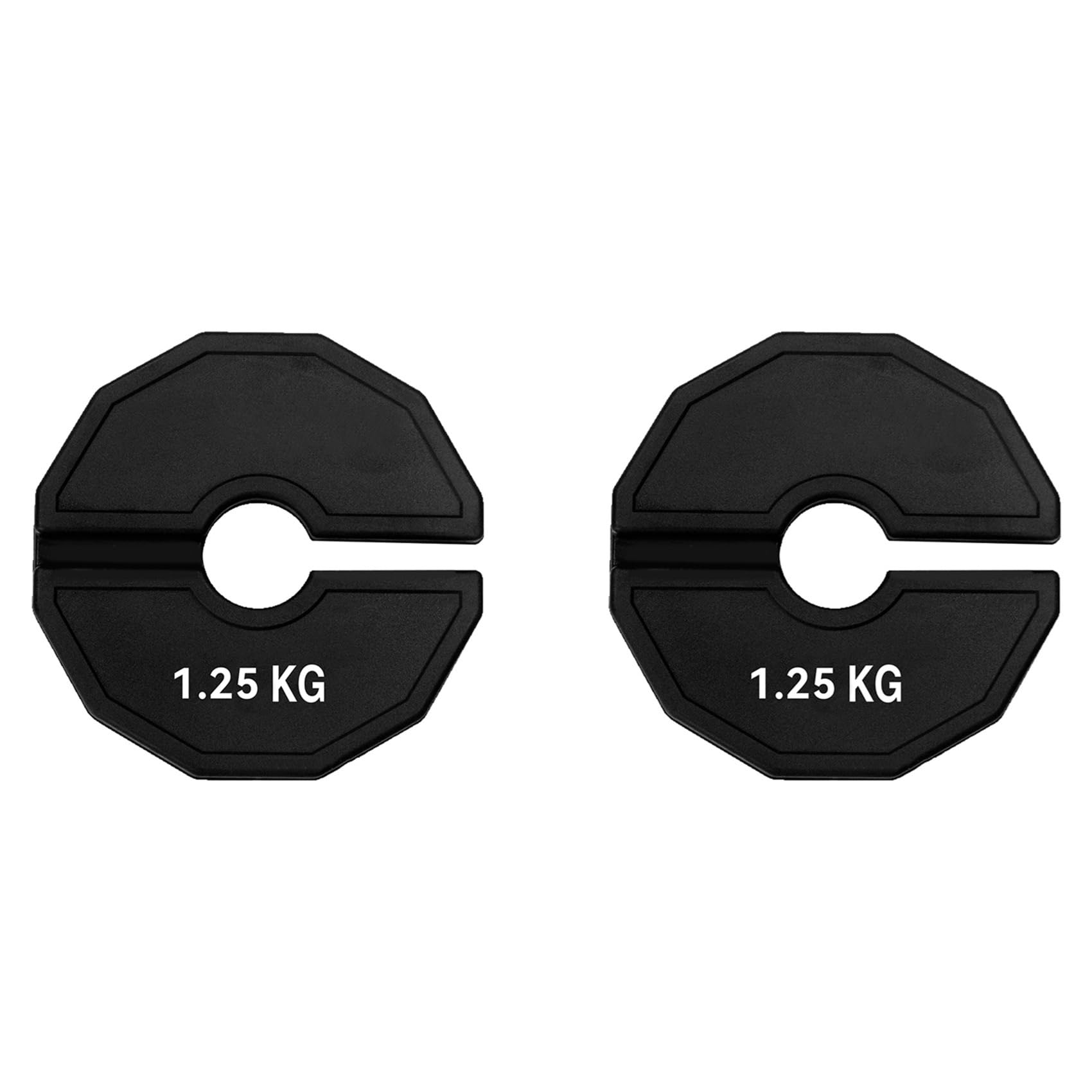 2X Gym Micro-Plates Hantle Frakcyjne Talerze Ciężarków Gumowe Talerze Ciężarków Frakcyjne Talerze Ciężarków Dodatek Zmień Czarny 1.25kg