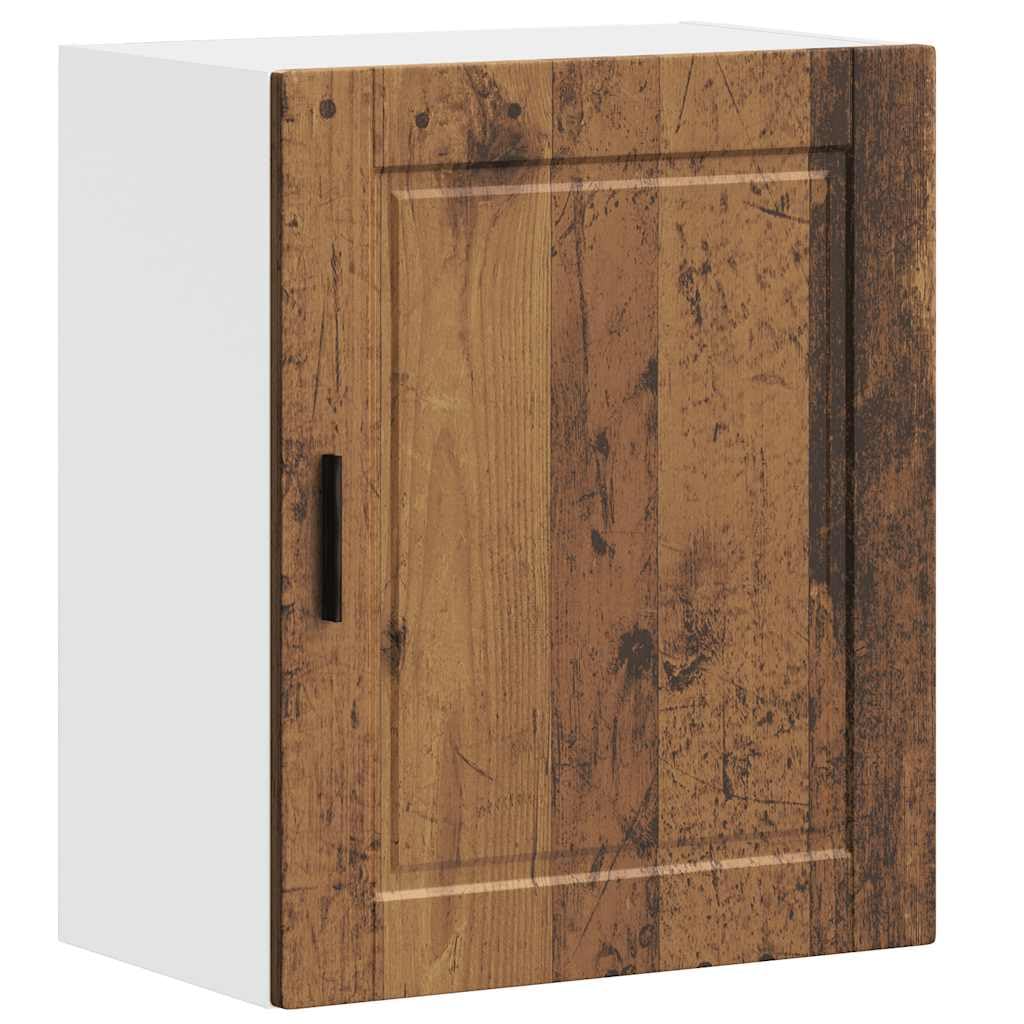 Vidaxl Kitchen Wall Cabinetâ Porto Old Wood Engineered Wood Kitchen Wall Unit 8721158423993