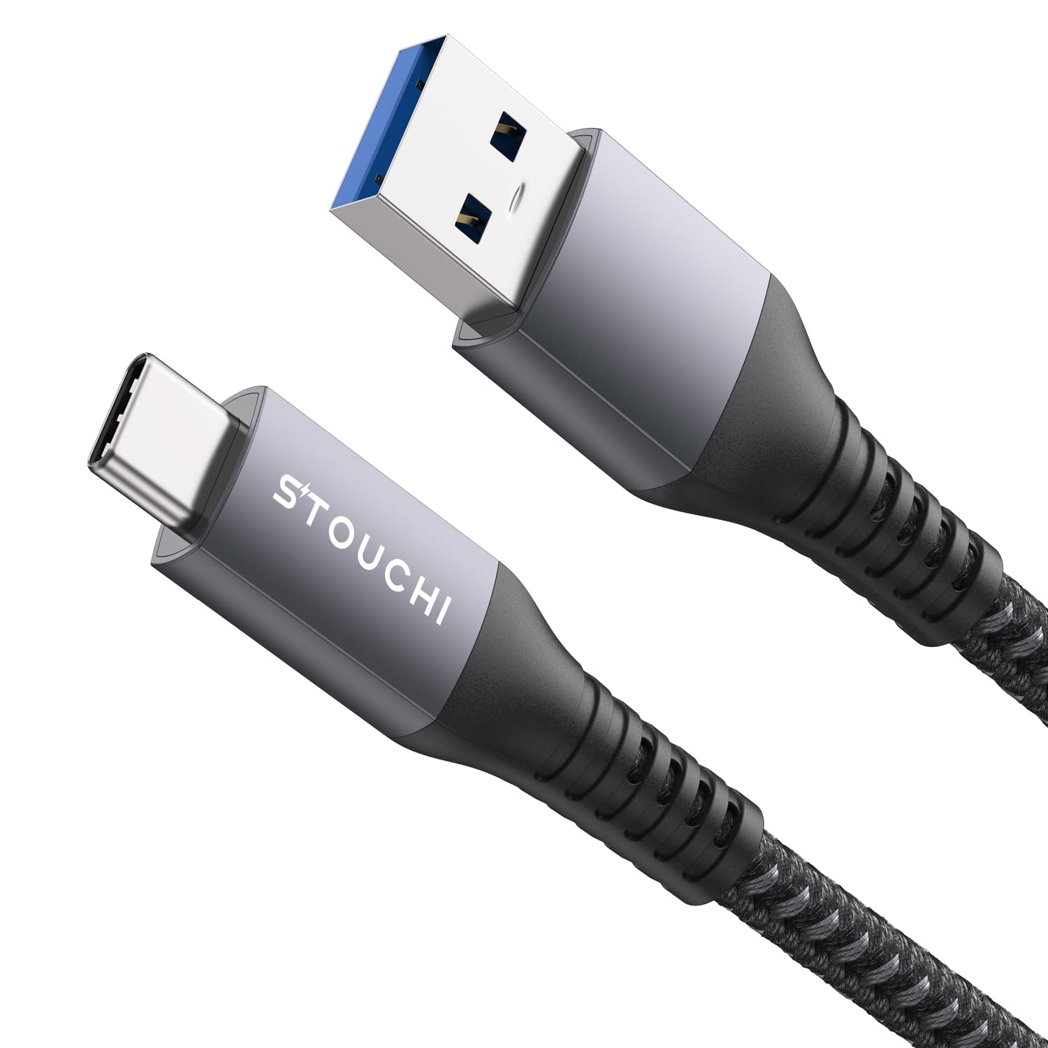 Stouchi USB to USB C Cable 𝟏𝟎𝐆𝐛𝐩𝐬 2M USB 3.1 Gen 2 Data Transfer Cable for i Phone 15/15 Plus/15 Pro/15 Pro Max Samsung Galaxy S24 S23 Note 20 iPhone 16 Type C Charger Fast Charging for Carplay