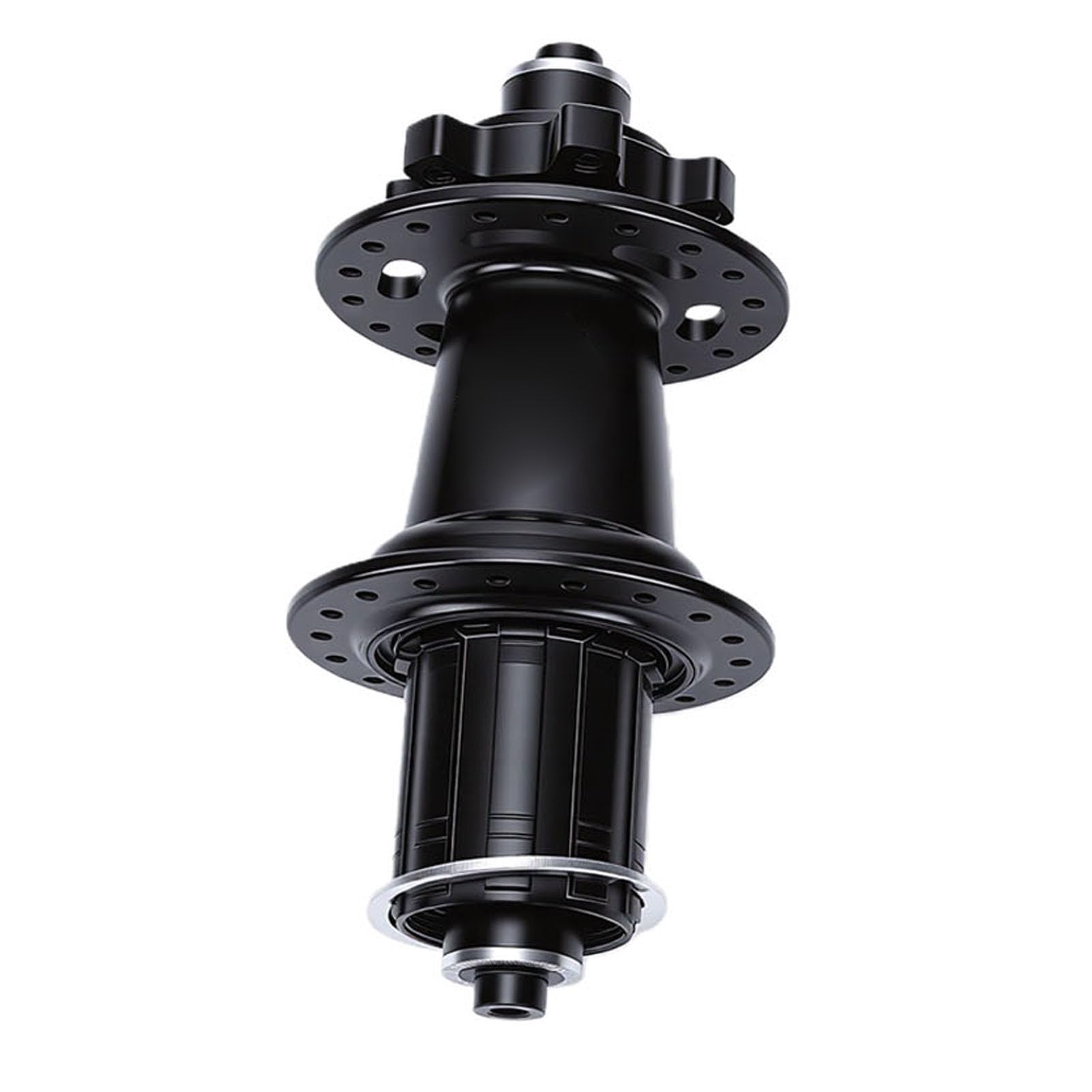 Keenso Piasta Rowerowa Piasta do Roweru Górskiego ze Stopu Aluminium 32H 6 Zapadek 54T 120 kliknięć z Hamulcem Tarczowym z Szybkozamykaczami dla Rowerzystów HG od 8 do 12 Prędkości