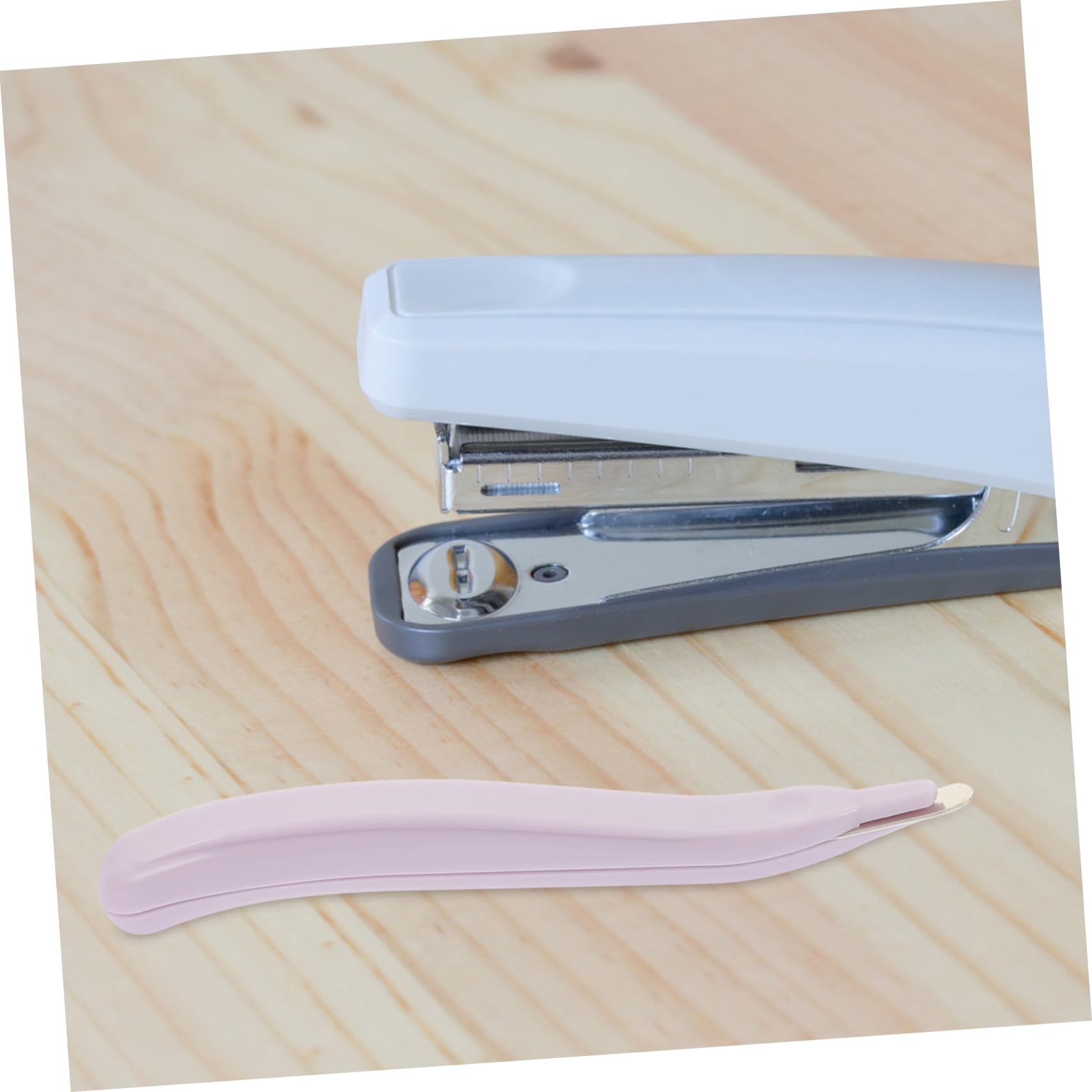jojofuny 4 Set Estrattore Di Punti Metallici Dispositivi Di Rimozione Fare Leva Manuale Picket Attrezzo Dispositivo Di Rimozione Mano Levapunti Metallici Plastica 5 Pezzi*4