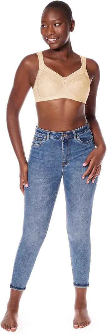Amoena Women's Isadora Wire-Free Full Figure Bra