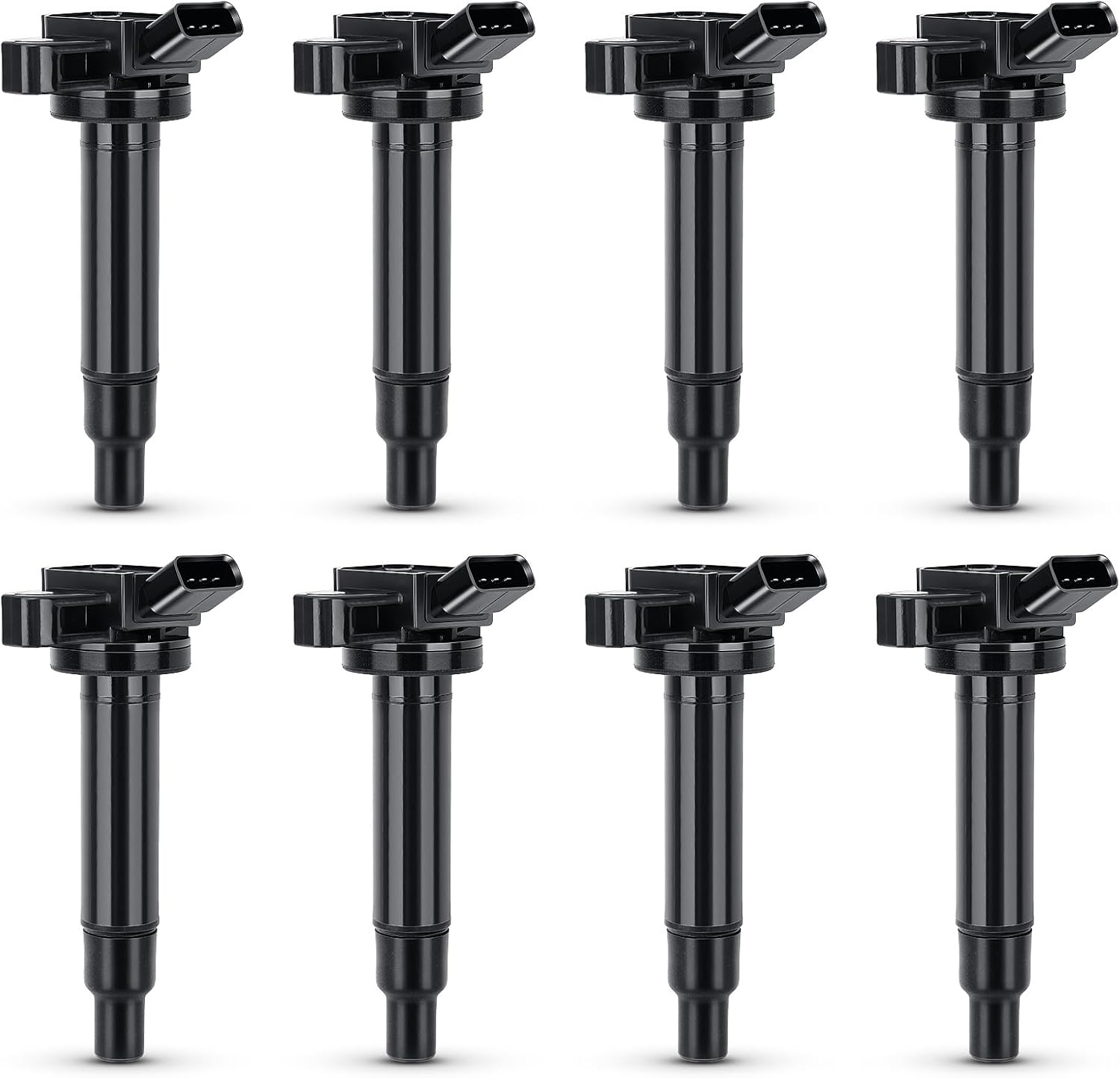 UF230 Ignition Coil Pack Compatible with Toyota Tundra Sequoia LandCruiser 4Runner/Lexus GS430 GX470 LS430 LX470 LX570 SC430 V8 Replaces#C1173 UF493 5C1196 90919-02230 90919-02259(set of 8)