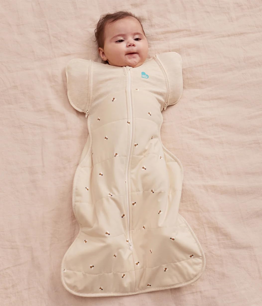Love to Dream Swaddle UP, Transition Bag Warm 2.5 TOG, Gently Help Baby Safely Transition from Being Swaddled to Arms Free