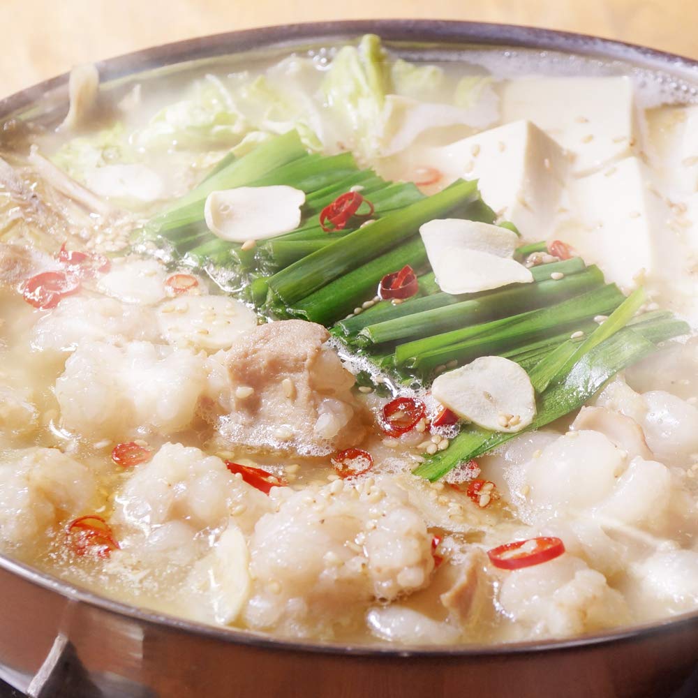 博多若杉 もつ鍋セット 国産 牛もつ鍋 お取り寄せ もつ鍋 塩とんこつ味