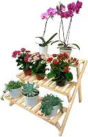 Jardim Vertical Estante Escada Para Vasos E Jarros Flores Ou Horta Na Varanda Apartamento