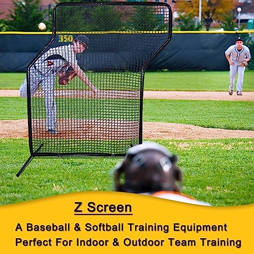Okayes Z Screen Baseball Screen, Z Frame Baseball Pitching Screen, Steel Frame Softball Screen, Baseball Field Screen, Baseball Safety Screen, Softball Pitching Screen, Pitcher Screen Baseball #TOP5