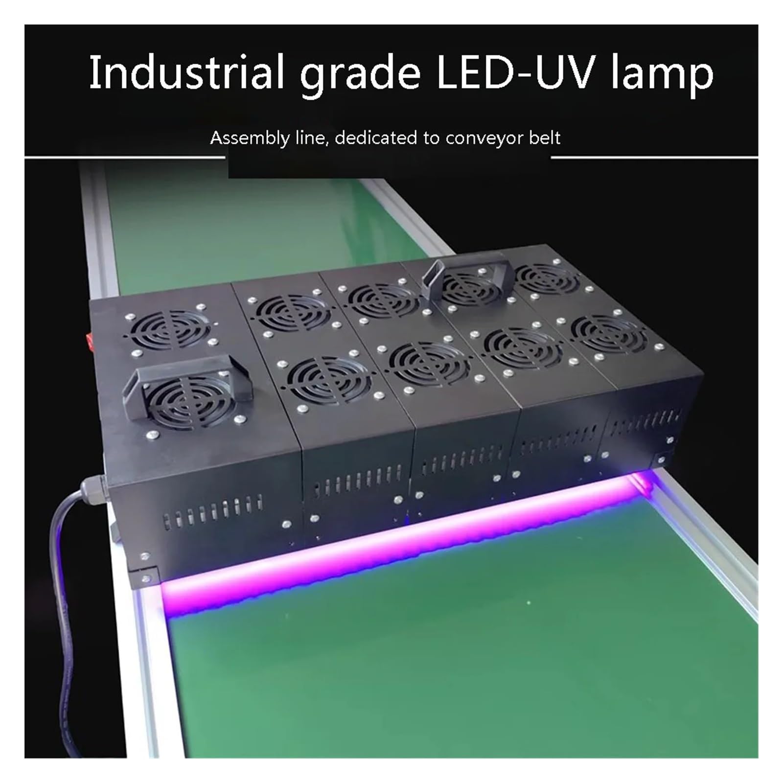 Lampada per polimerizzazione UV 11000W LED ad alta potenza Colla Shadowles Olio verde Resina 3D Stampa DIY UV Lampada polimerizzante a raggi ultravioletti 365nm 395nm 405nm Macchina(365NM,5400W)