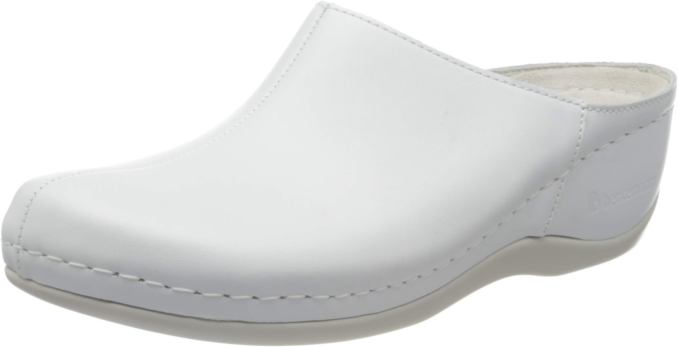 BerkemannJada Clogs And Mules Womens White Weiß (weiß 101) Size: