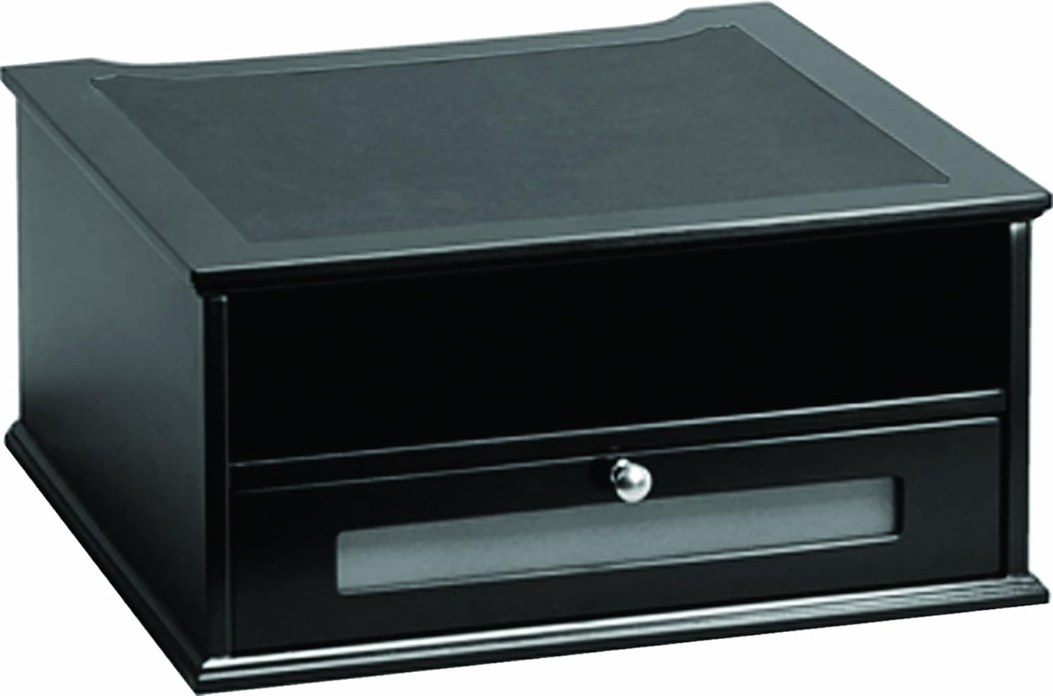 Victor Midnight Black Collection 1175-5 Wood Monitor Stand/Riser