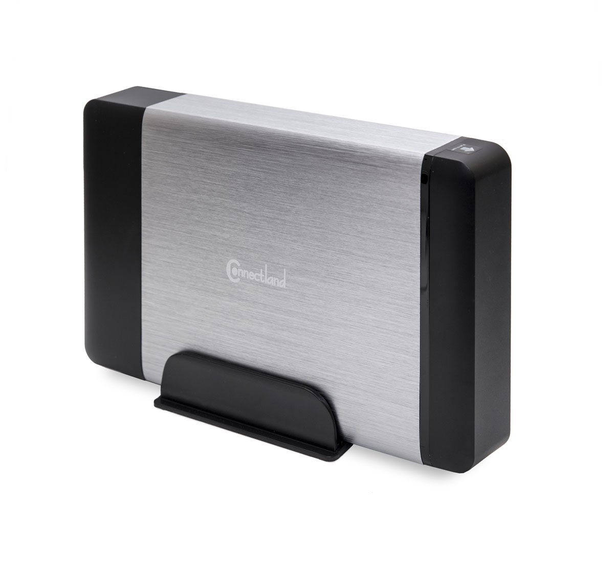 Connectland External USB 3.0 Enclosure for 3.5" SATA III Hard Drives, USB 3.0 to SATA HDD, Support UASP, Tool-Free Installation