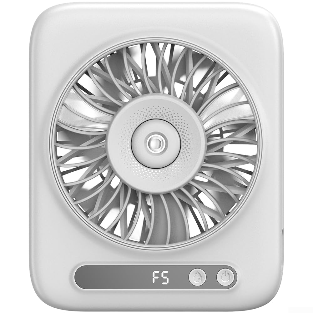 Ventilateur brumisateur de bureau 5 vitesses avec contrôle tactile