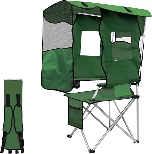 Silla de camping, silla plegable portátil para interiores y exteriores