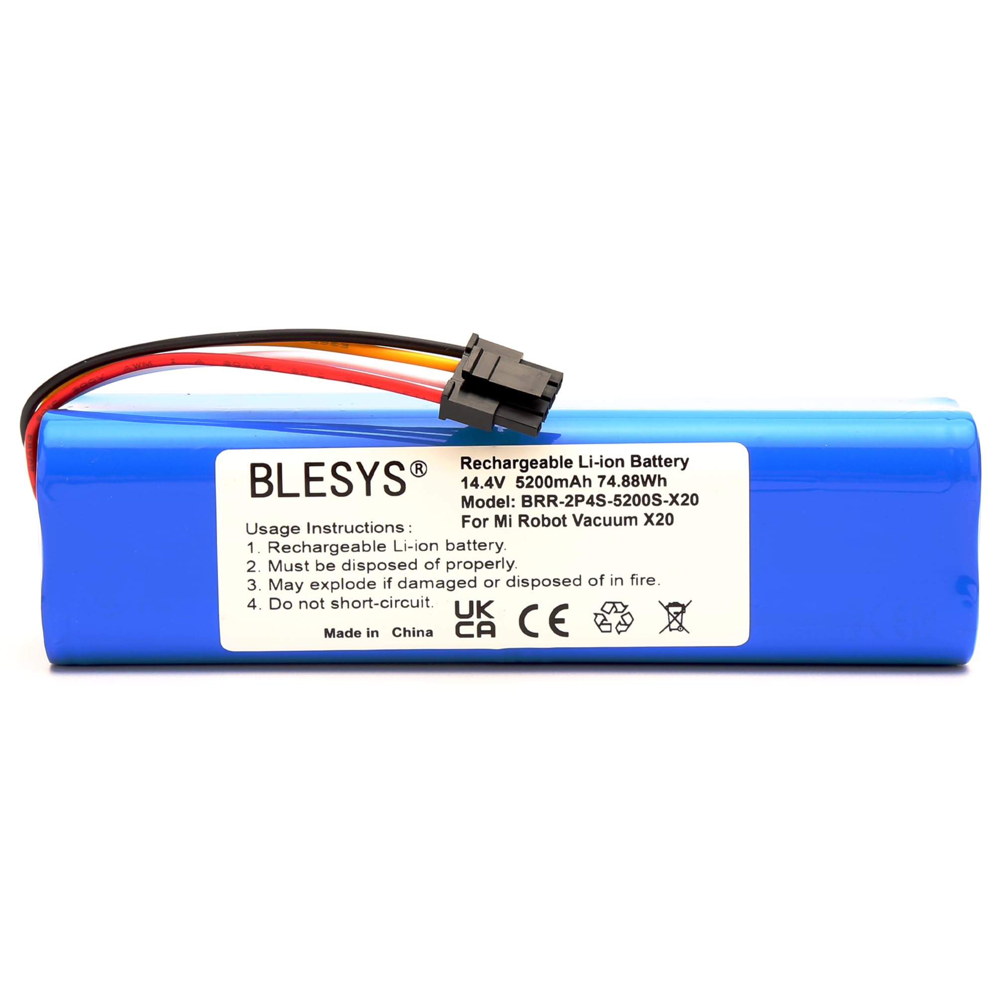 BLESYS Bateria do Xiaomi Mi Robot Vacuum X20 / X20+ / X20 Pro / X20 Max