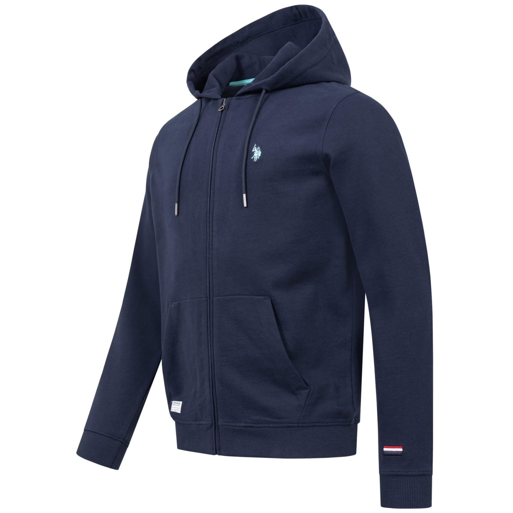 U.S. POLO ASSN. Herren Sweatjacke (S-XXL) - 100% Baumwolle mit Kapuze, Langarm P027