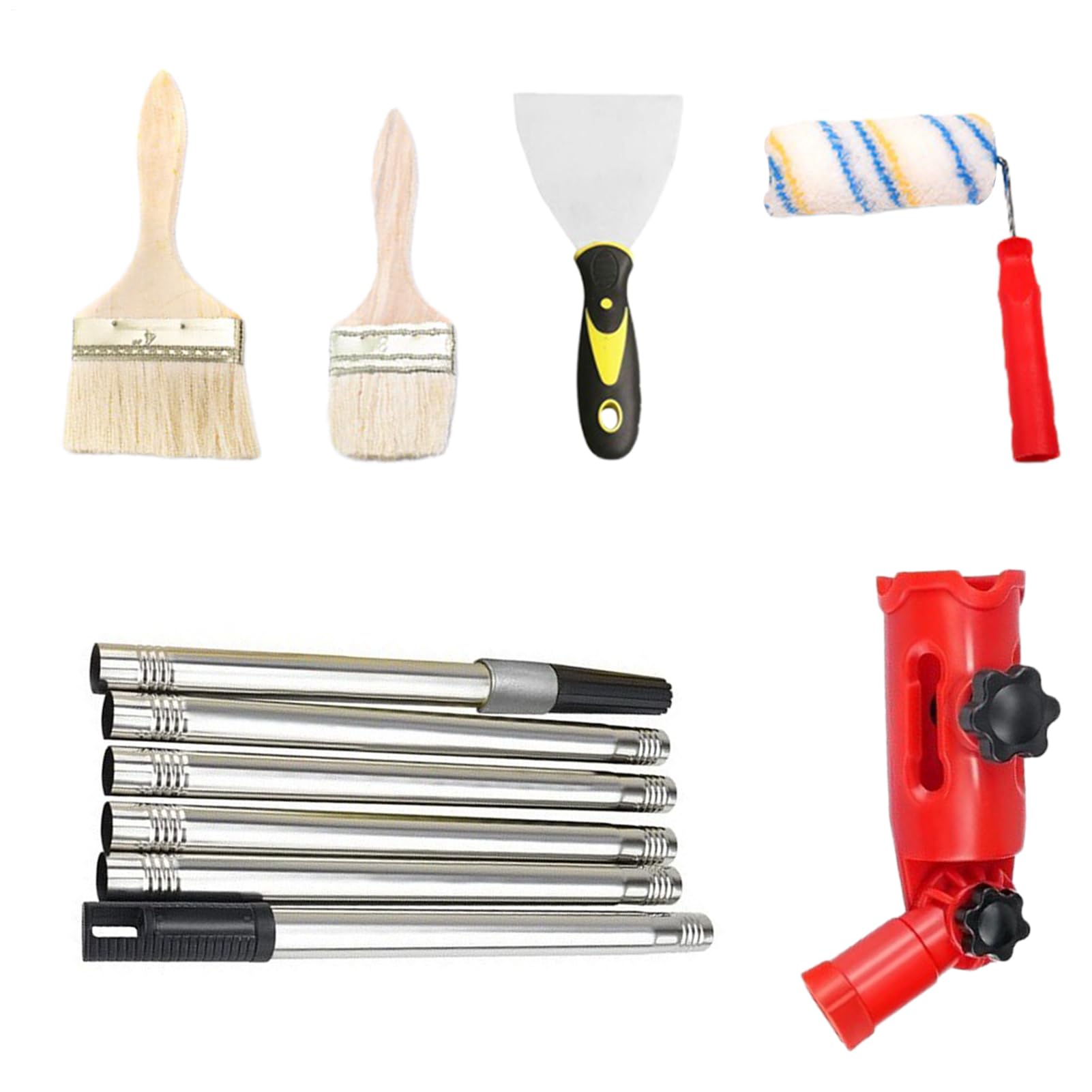 Kit rullo per pittura | Set di rulli per pittura con estensibile