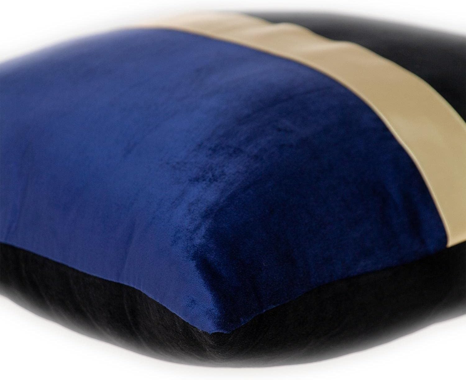 Parkland Collection Myra Transitional Blue 20" x 20" Throw Pillow