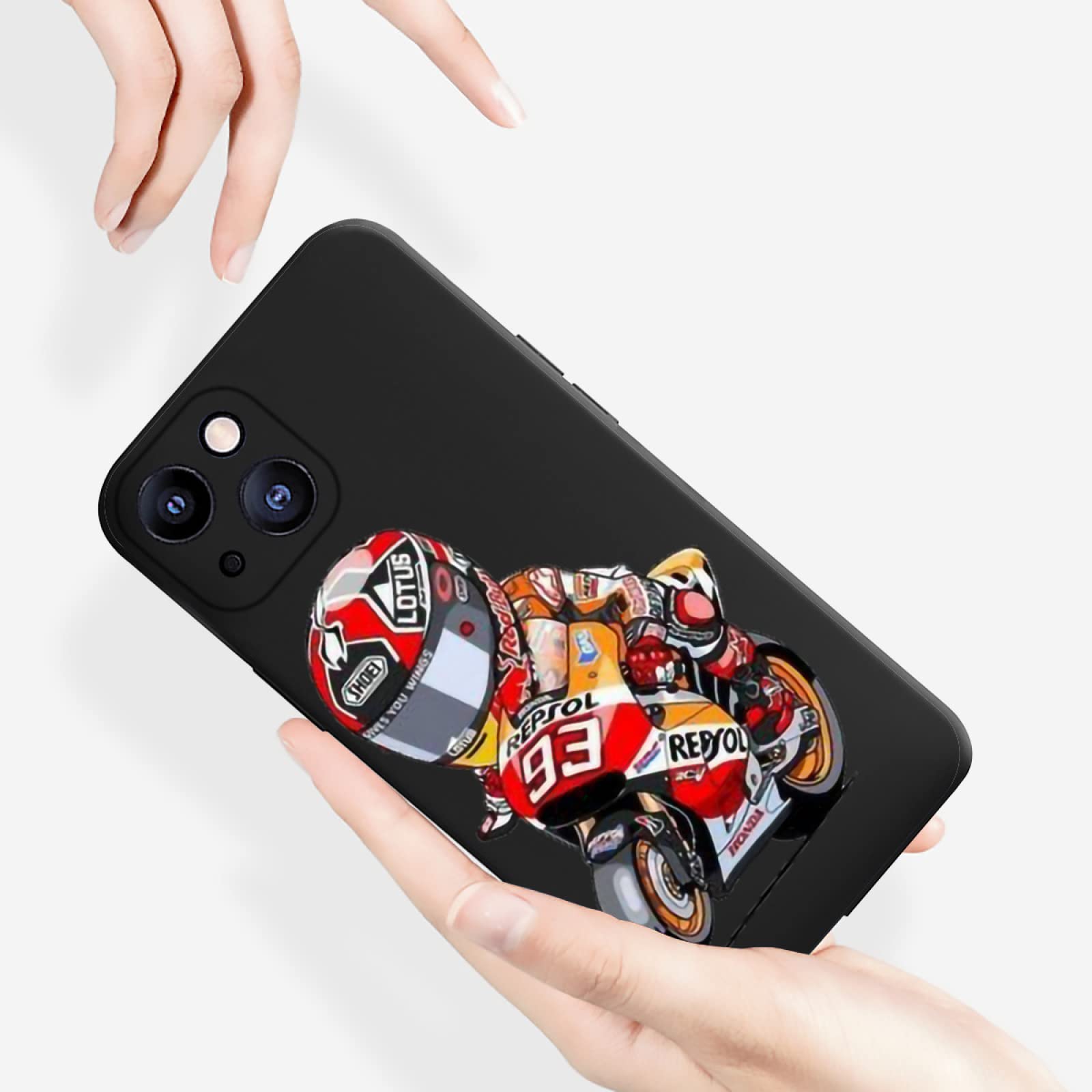 マルクマルケスサイン入り iPhone13 スマホケース