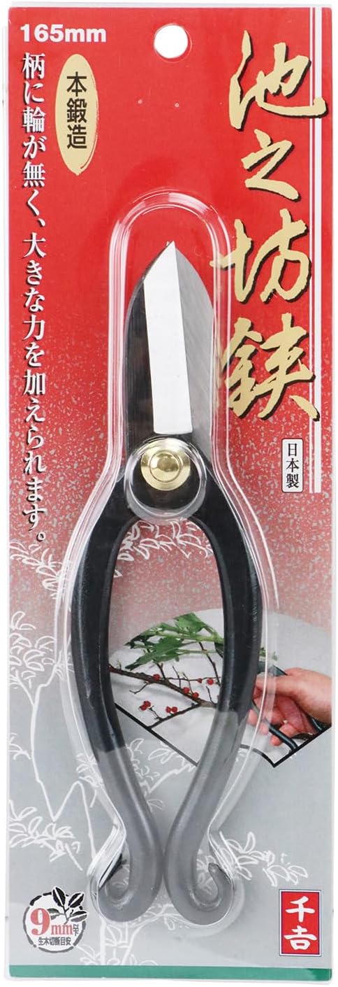 Senkichi Ikenobo Shears Forged 6.5 inches (165 mm)