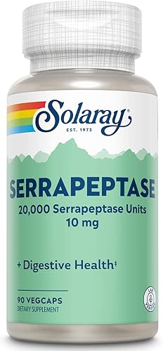 SOLARAY Serrapeptase 10 mg VCápsulas 90 unidades