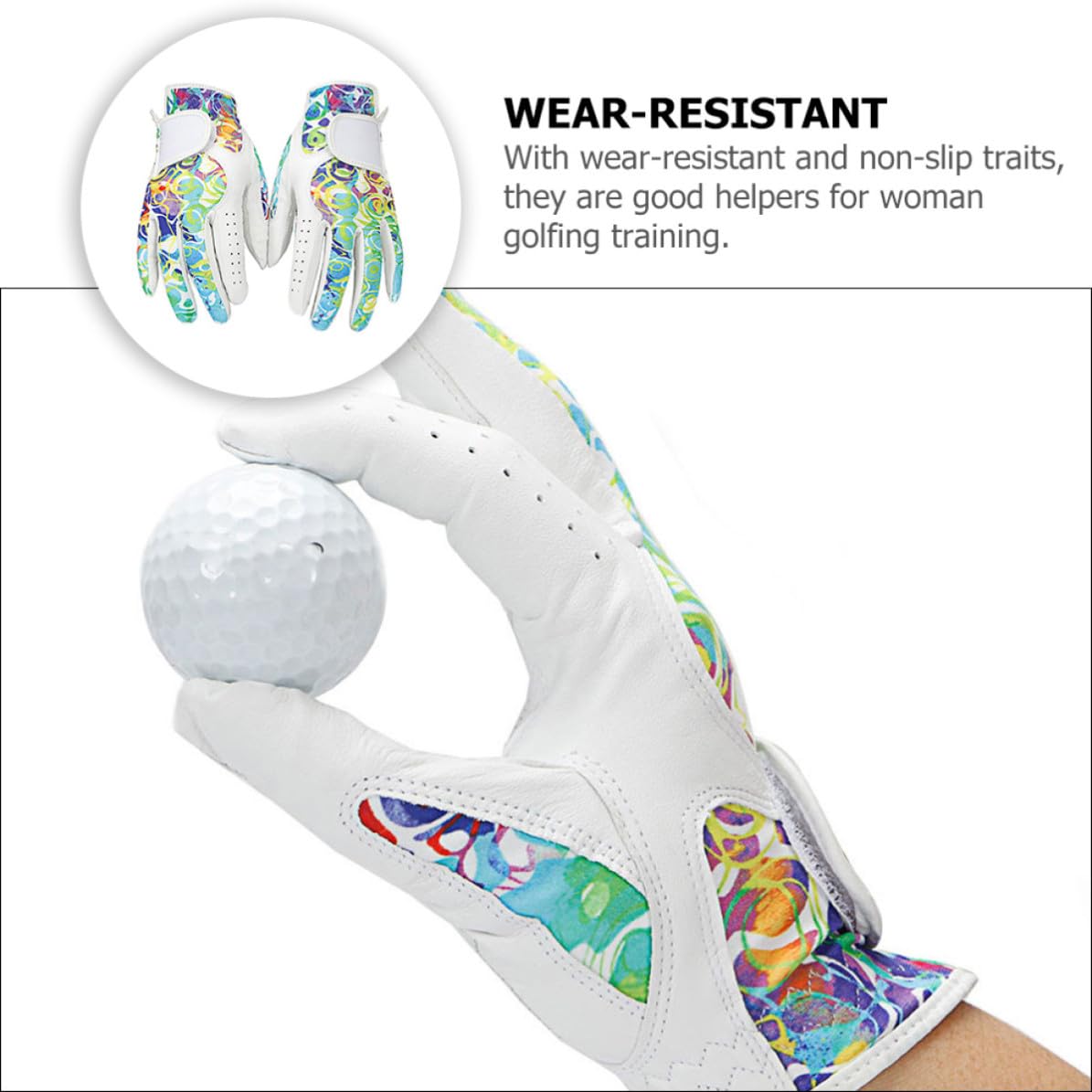 SHINEOFI Guanti da Golf da Donna Traspiranti, per Sport All'aperto