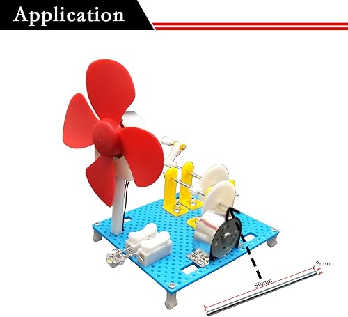 Miniatura 20 de EUDAX 100 piezas STEM Toys eje redondo de caña para bricolaje juguete RC coche, barco, helicóptero, pieza de modelo (0.079 in x 1.181 in)