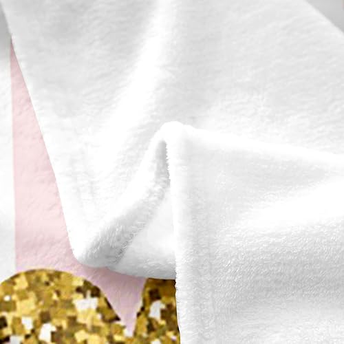 Vista 59 de Manta de cama de arte abstracto Grunge para niños, color verde azulado y naranja, manta de forro polar desordenada con pintura de óxido, manta Multi