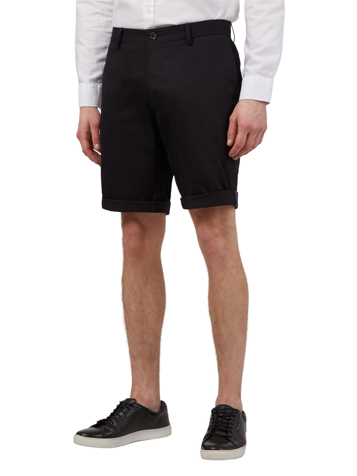 Ben Sherman Men's Black Signature Chino Shorts