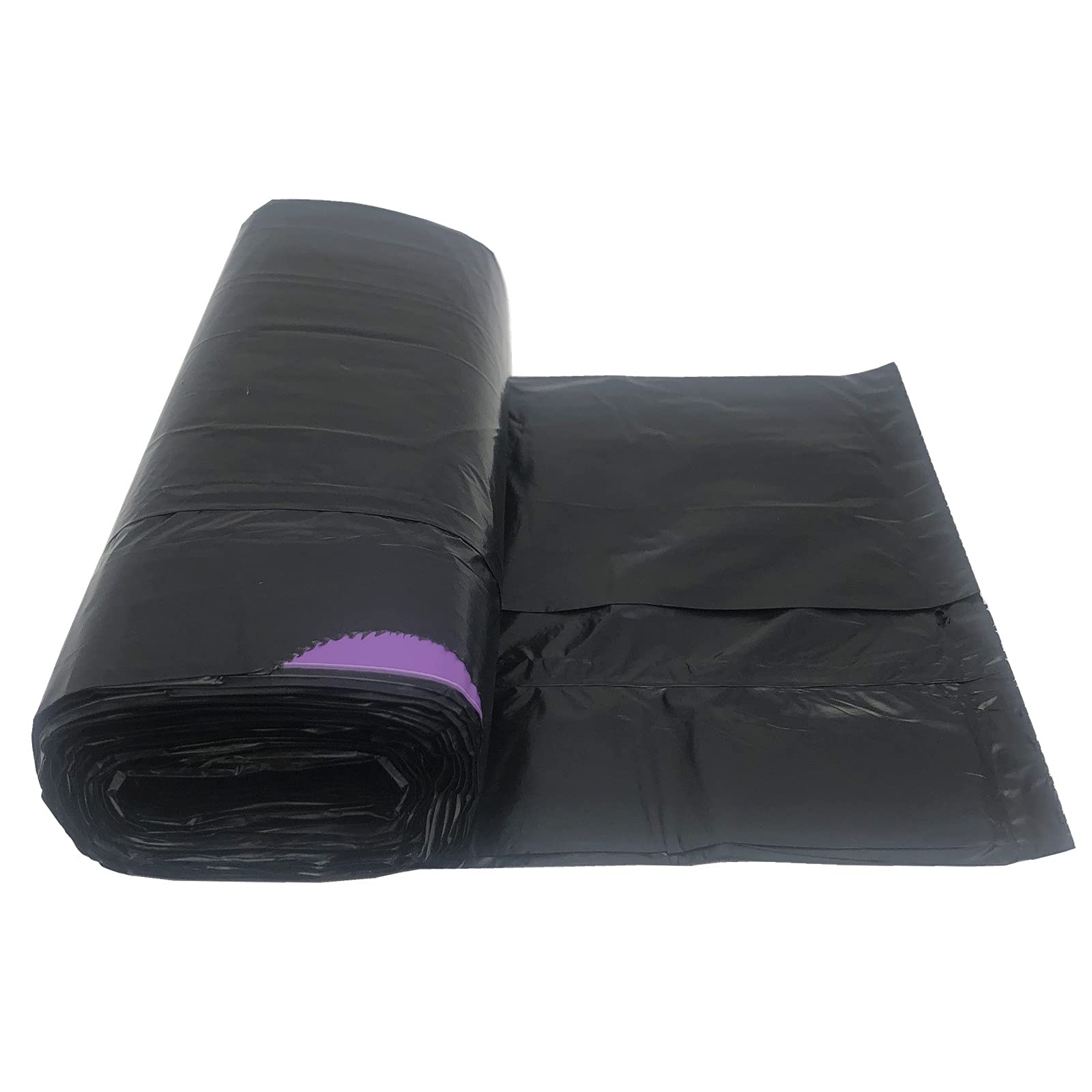 NO.1987 Commerce 5 Gallon Black Drawstring Trash Bags
