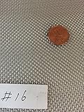 ASC Stainless Steel Mesh 304,#16 .018 Wire,Cloth,Screen,Woven wire 12