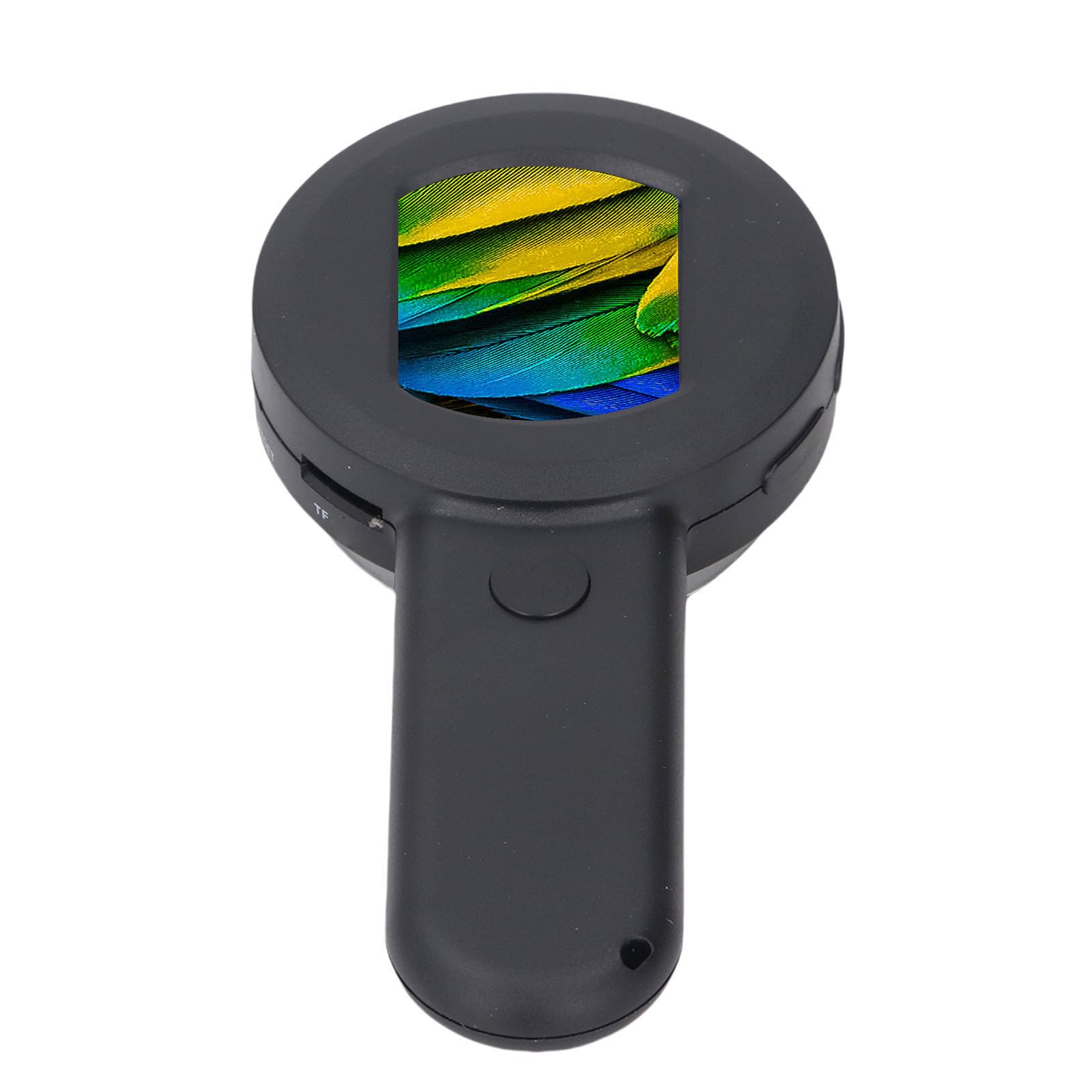 XUMIUZIY Lupa Digital Pantalla de 2,0 Pulgadas 4X |Microscopio de Mano con Luz LED, Cámara de 16MP para Lectura de Reparación (128GB)