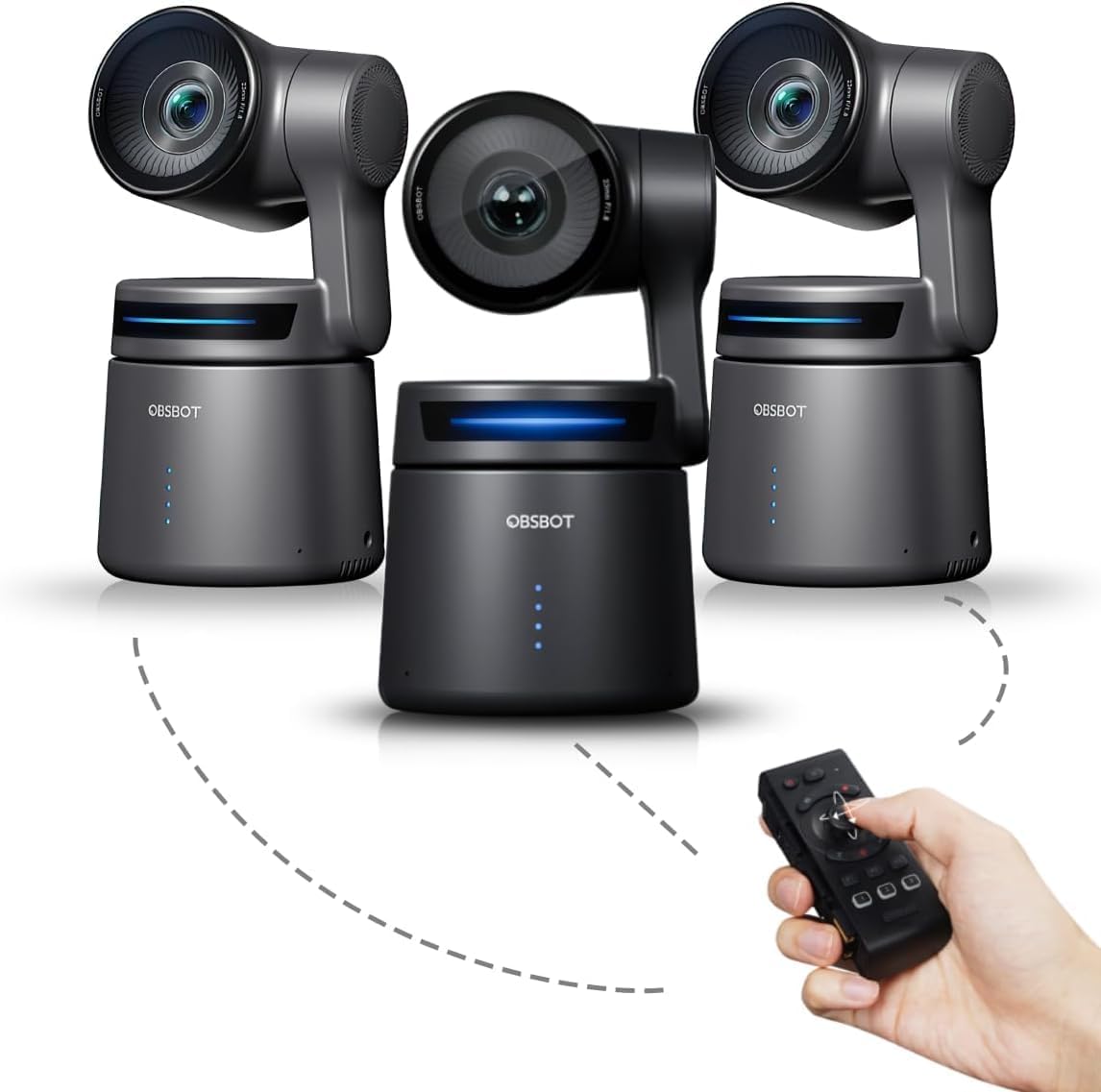 OBSBOT Tail Air Webカメラ 箱付き Amazon.co.jp: OBSBOT Tail Air ストリーミング PTZ リモート IP