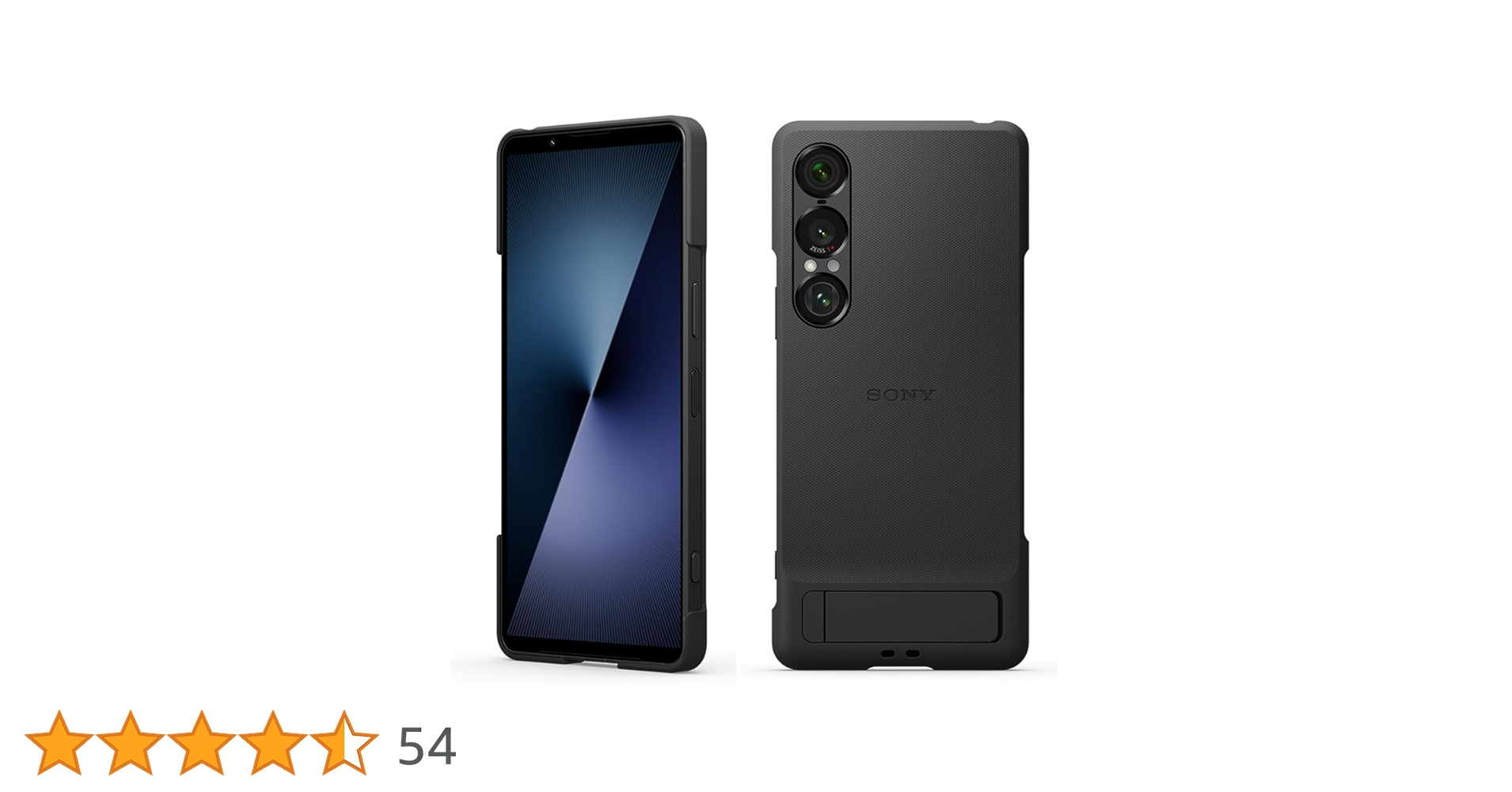 Xperia 1 VII 12GB / 512GBブラック 純正ケース Xperia 1 VII 専用のソニー 純正ケース Style Cover with Stand