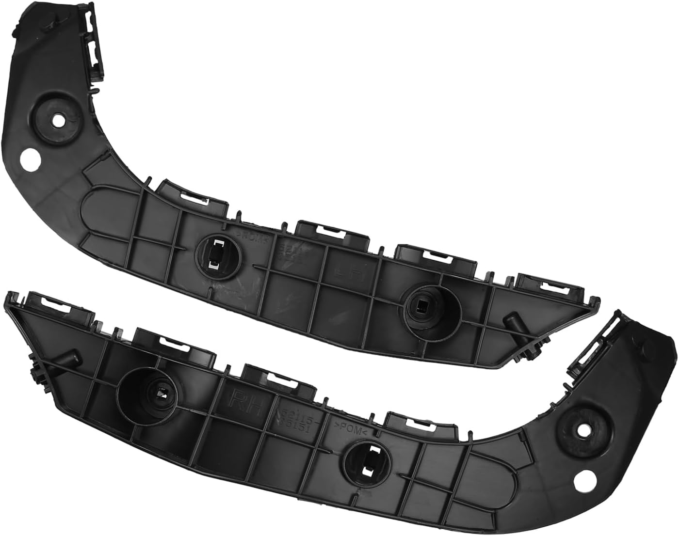 1 Pair Front Bumper Mount Support Bracket for Toyota 4Runner 2014-2018 5211535153 5211635152 Left and Right Side Replace Parts