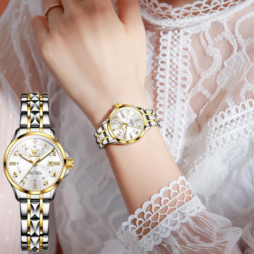 Reloj Mujer de Acero Inoxidable con Esfera pequeña, Regalo Mujeres
