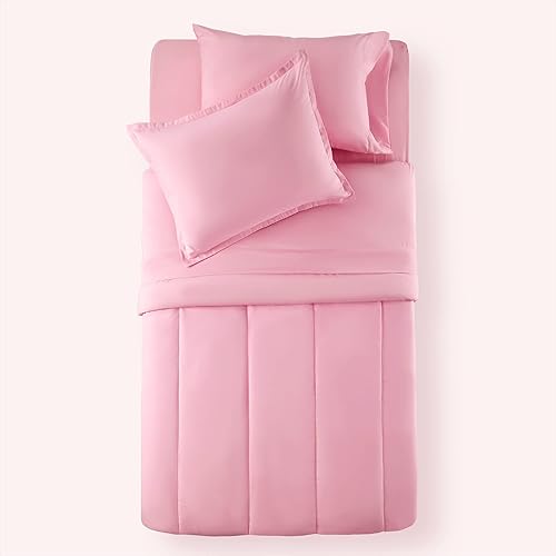 Miniatura 9 de SLEEP ZONE Juego de edredón de 5 piezas para niños, tamaño individual, súper lindo y suave, ropa de cama para niños en una bolsa, juego de 5 piezas