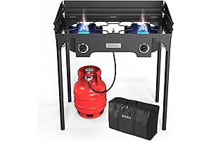 ROVSUN 2-Burner Outdoor Camping Stove