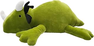 Gycoo Dinosaur Stuffed Animal Triceratops Weighted Stuffed Animal Dinosaur Weighted Plush Toy Weighted Stuffed Animal Anxiety The for Your Little One (13.8in, Triceratops)
