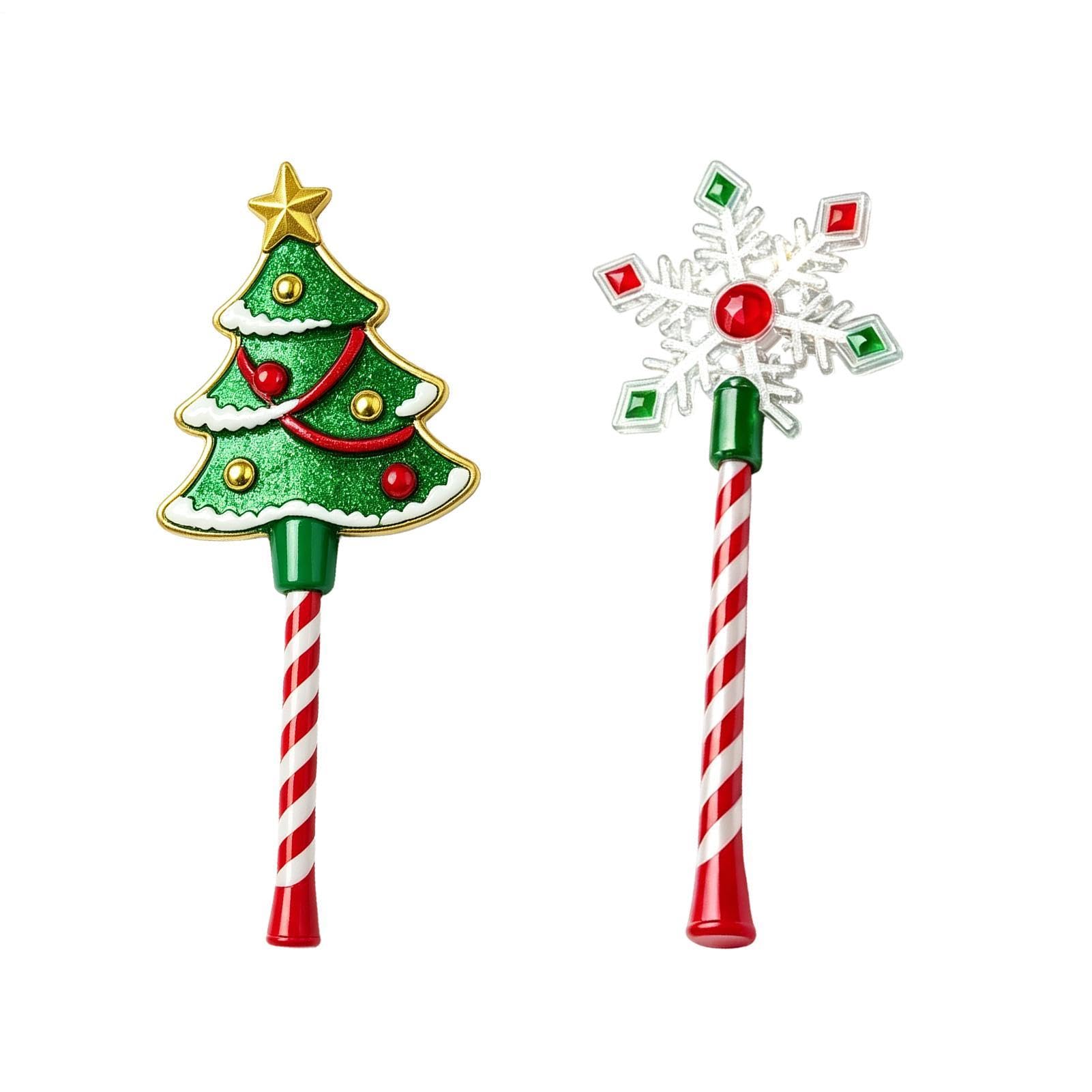 Tap To Pay Christmas Tree-Shaped Card Reader, 2 Pack Christmas Payment Wand
