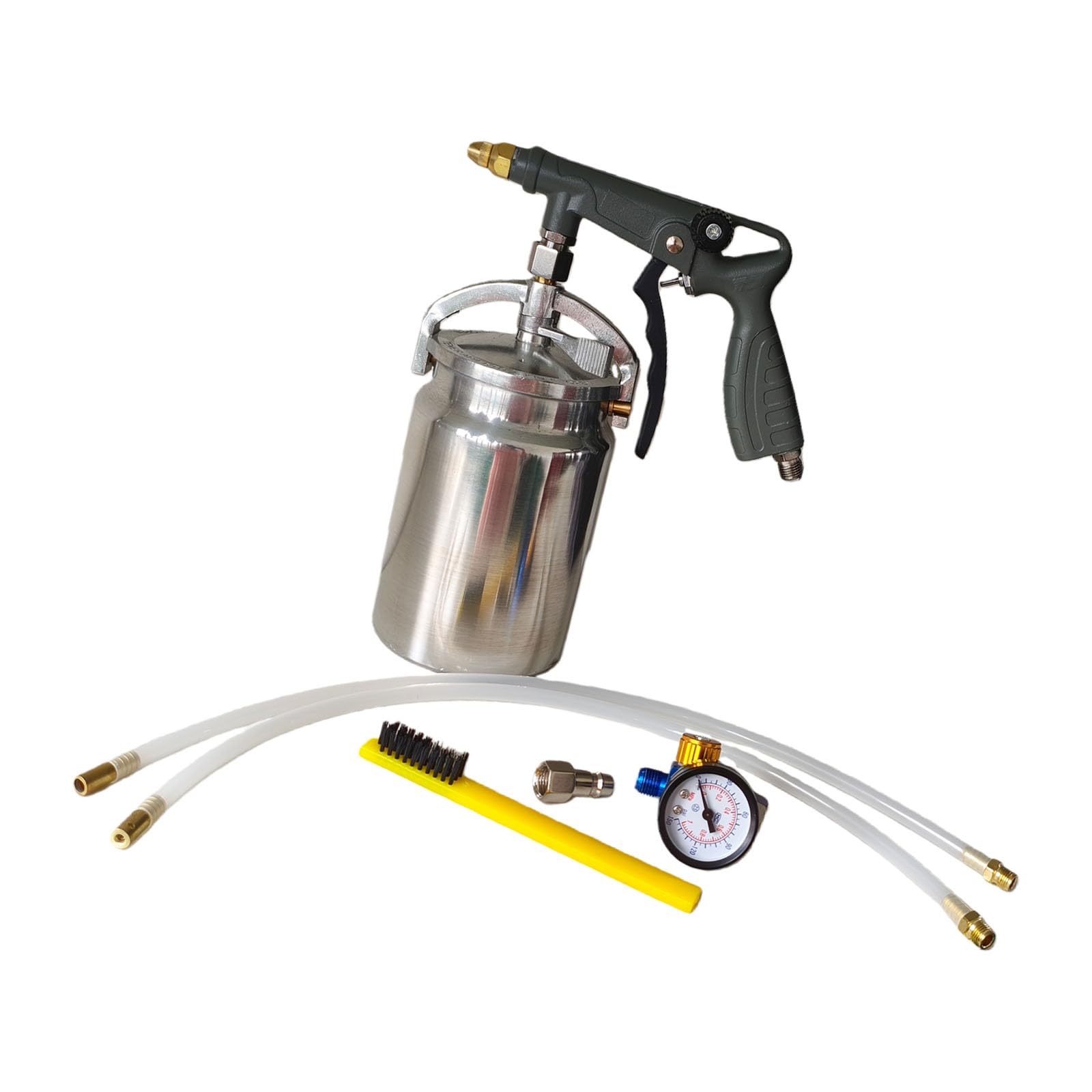 Automotive Metal Undercoating Sprayer Set 1000ml Capacity with Hose Connection and Control for Thick Coatings Automotive Undercoating Sprayer