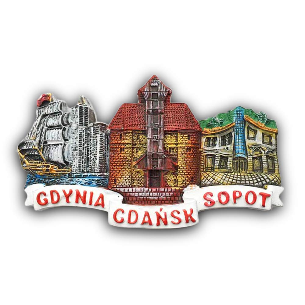 Wedarego Poland 3D Refrigerator Magnet Tourist Souvenirs Stickers,Home & Kitchen Decoration Fridge Magnet From China