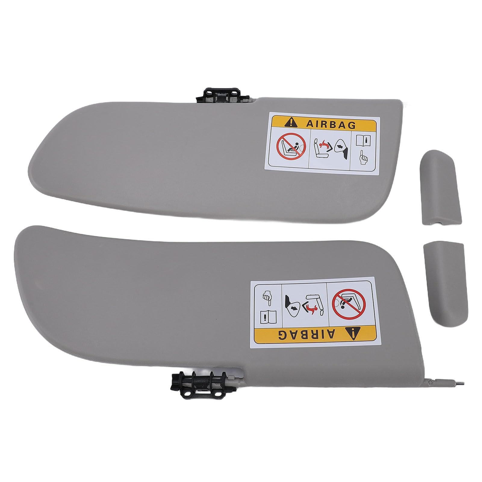 Generic Pasuje do Zestawu Zamiennego Osłony Przeciwsłonecznej do Citroena C3 II SC 2009-2016, Stylowa Osłona Przeciwsłoneczna, Funkcja Przeciwodblaskowa, Trwałe Tworzywo Sztuczne, 2 Sztuki