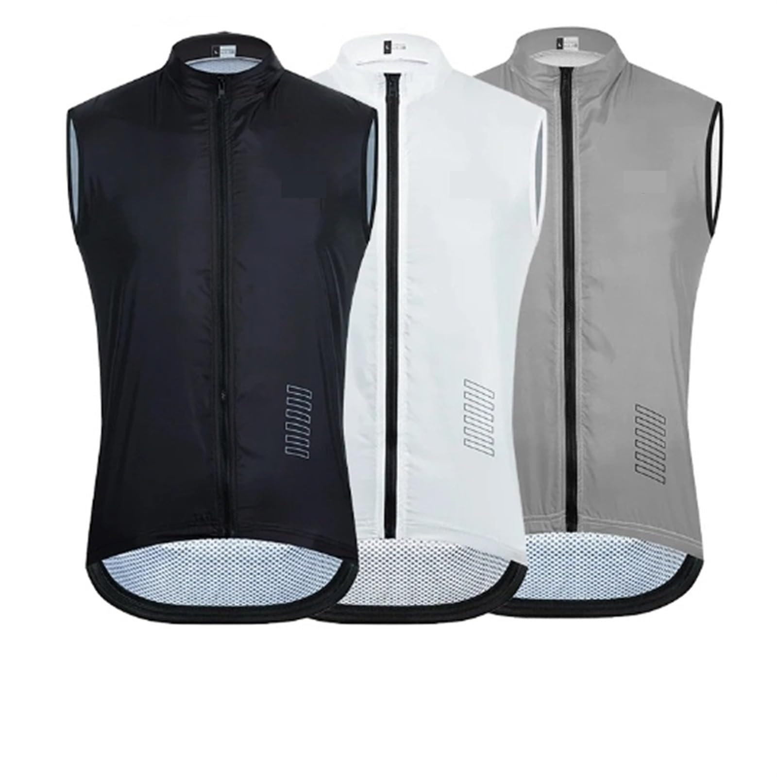 Chaleco Ciclismo Camisetas de ciclismo anti-UV verano Ropa bicicleta Chaleco sin mangas transpirable for hombres