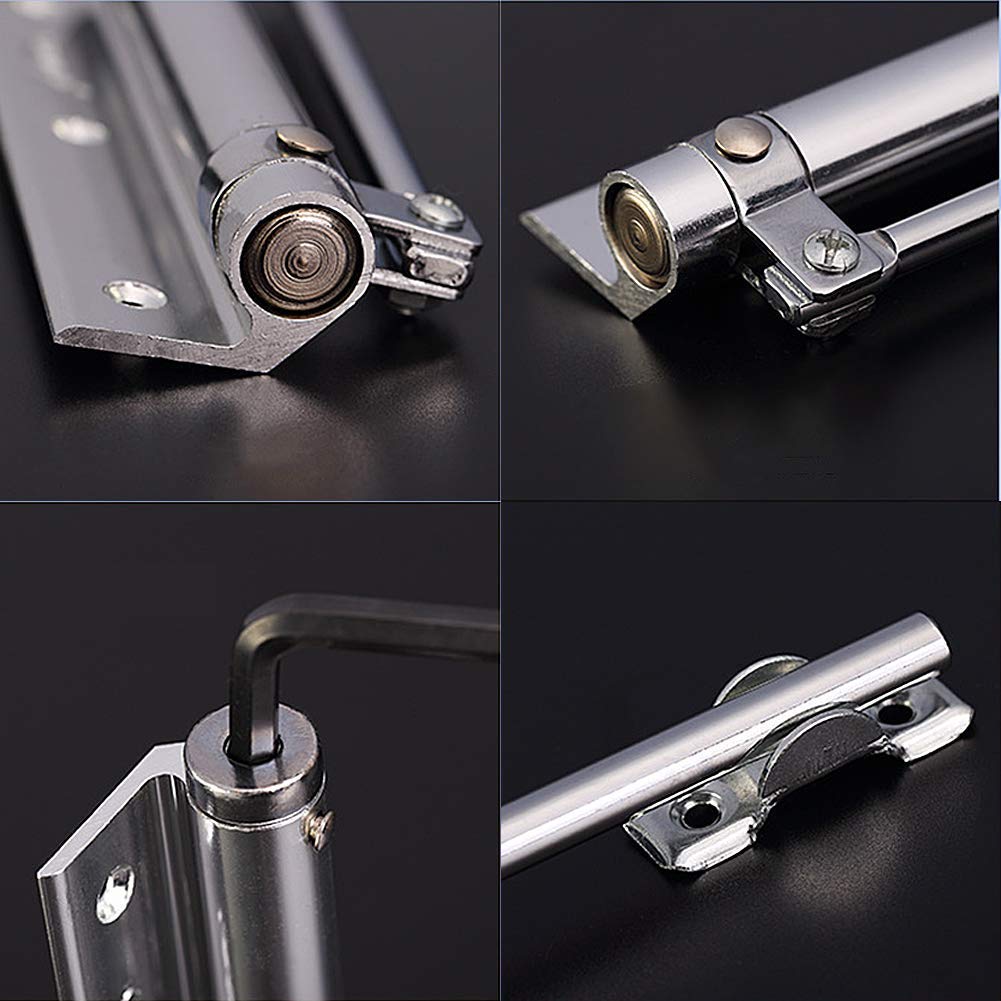HYDERON Spring Door Closer for Lightweight PVC and Aluminium Doors – Automatic Self-Closing Mechanism for Residential and Commercial Use (Supports up to 35KG, Pack of 1) 2