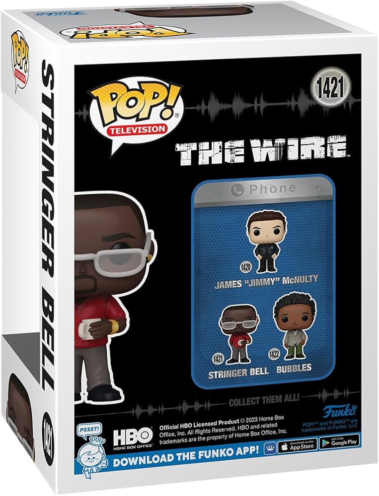 Funko POP! TV: the Wire - Stringer - Collectable Vinyl Figure - Gift Idea - Official Merchandise -TV Fans - Model Figure for Collectors and Display : Amazon.nl: Toys & Games