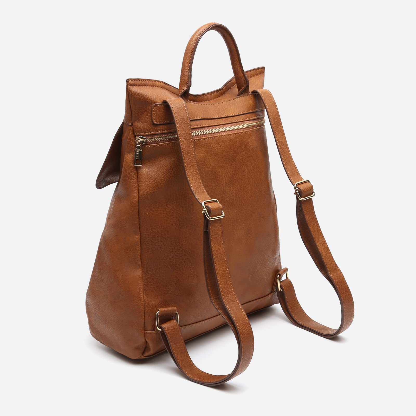MISAKO Damier mochila antirrobo Mujer - Damier Camel 38 X 29 X 12 cm