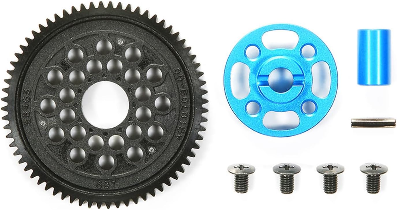 TAM54500 300054500 - TT-02 High Speed Gear Set 68 Turn, Black
