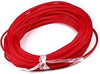 Vista 26 de Bettomshin 1Pc 16.4Ft(5m) Cable Management Sleeve, 5/16"(8mm) Width PET Red Cord Protector, Wire Loom Tube Insulated Split Sleeving for USB Cable